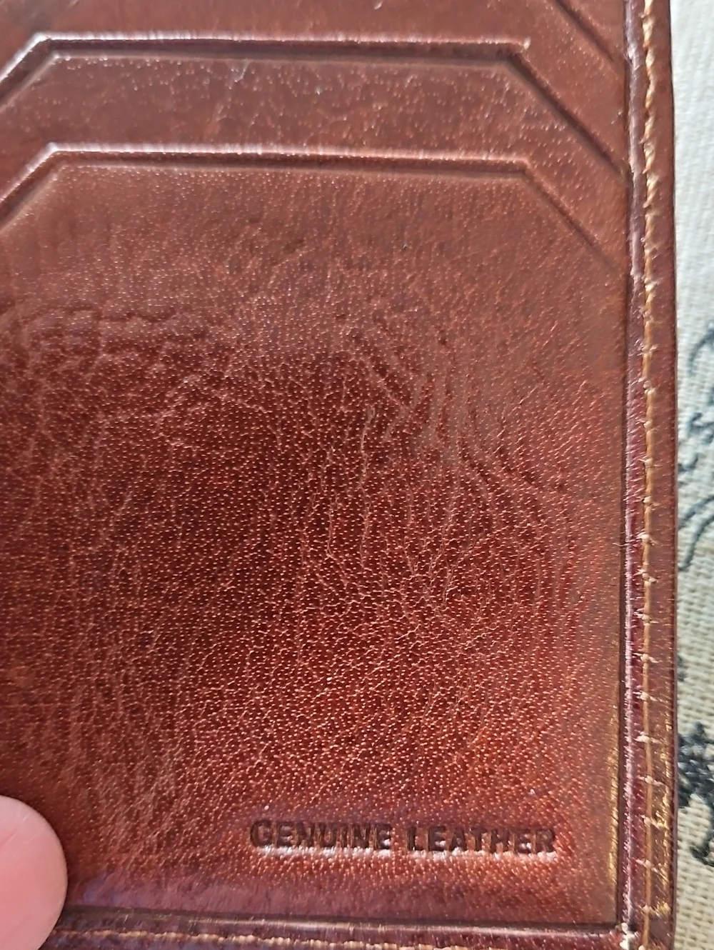Pierre Cardin Brown Leather Bifold Wallet